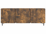 TV Cabinet Smoked Oak 99 x 34.5 x 52 cm Engineered Wood 894490