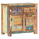 ZNTS Sideboard 70x35x65 cm Solid Reclaimed Wood 287490