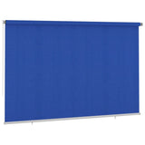 Outdoor Roller Blind 350x230 cm Blue HDPE 312859