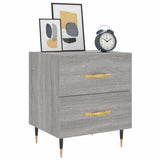 Bedside Cabinet Grey Sonoma 40x35x47.5 cm Engineered Wood 827272
