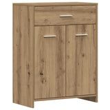 Bathroom Cabinet Artisan Oak 60x33x80 cm Engineered Wood 856288