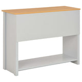 Console Table Grey 97x35x76 cm 283741
