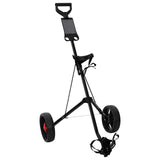 Golf Trolley Folding Manual Black 66 x 65 x 112 cm Iron 42033585