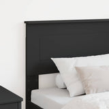 Headboard Black Oak Engineered wood 888353