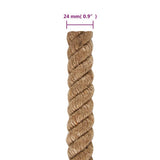 Jute Rope 1 mm Natural 100% Tossa jute 153767