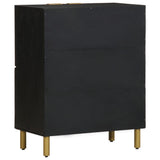 Sideboard Black 60x33x75 cm Engineered Wood 4017674