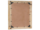 Mirror Wall-mounted Brown and Black 70 x 50 x 3 cm Glass 4018875