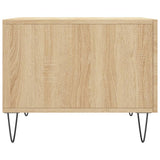 Coffee Tables 2 pcs Sonoma Oak 50x50x40 cm Engineered Wood 829387