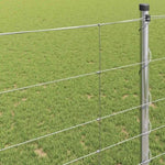 Field Fence Silver 25 x 1.2 m Galvanised steel 42005814