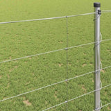 Field Fence Silver 25 x 1.2 m Galvanised steel 42005814
