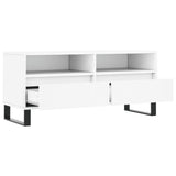 TV Cabinet White 100x34.5x44.5 cm Engineered Wood 831244