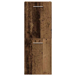 ZNTS 3 Piece Bathroom Furniture Set Old Wood Engineered Wood 3328593