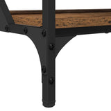Coffee Table Old Wood 70 x 50 x 50 cm Engineered Wood 883038