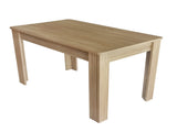4 Seater Dining room table, MDF Wood Rectangle Modern Dining,Room Furniture Unit, Small N606P272566E