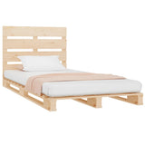 Bed Frame without Mattress 90x200 cm Solid Wood Pine 3120117