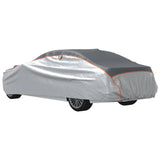 Car Cover for Sedan Hail Protection Full S Grey and Silver 4008943