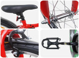 Kids Bike 18 Inches for 5-7 Years Old Red 42009474