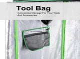 Grow Tent Reflective Mylar Hydroponic with Adjustable Vents and Floor Tray for Indoor Plant Growing, T3398P322095
