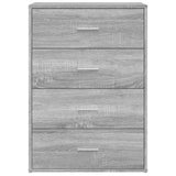 Sideboard Grey Sonoma 60x31x84 cm Engineered Wood 840504