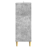 Sideboard Concrete Grey 33 x 34.5 x 90 cm Engineered Wood 895058