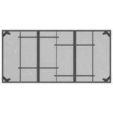 Garden Table Anthracite 165x80x72 cm Steel Mesh 362734