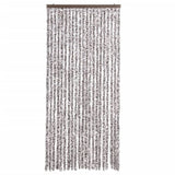 Insect Curtain Brown and Beige 90x220 cm Chenille 284277