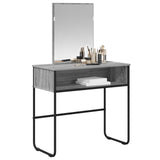 Dressing Table Grey Sonoma 81 x 40 x 131 cm Engineered Wood 8007692