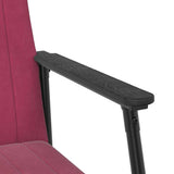 Armchair Wine Red 59 x 75 x 78 cm Velvet 42017684