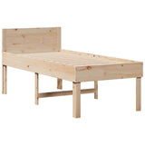 Bed Frame without Mattress 80x200 cm Solid Wood Pine 3309755