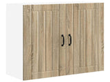 Wall Cabinet LUCCA Sonoma Oak 80 x 31 x 80 cm Engineered Wood 885057