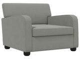 Armchair Dark Grey Velvet 42043452