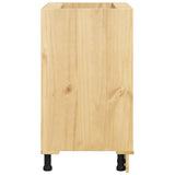 Cabinet SKI Honey Brown 60 x 46 x 81 cm Solid Pine Wood 42007571