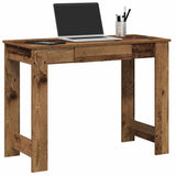 Desk Old Wood 100x45x75 cm Engineered Wood 860434