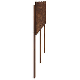 Live Edge Headboard ROSTOCK Dark Brown 200 cm Solid Acacia Wood 903212