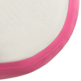 Inflatable Gymnastics Mat with Pump 60x100x15 cm PVC Pink 92652