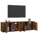 Wall-mounted TV Cabinets 2 pcs Smoked Oak 80x34.5x40 cm 3188355