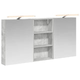 Bathroom Cabinet Set 3 pcs 140 x 14.5 x 70 cm Engineered wood 3403787