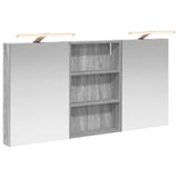 Bathroom Cabinet Set 3 pcs 120 x 10.5 x 60.5 cm Engineered wood 3403741