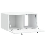 Wall-Mounted TV Cabinet White 59.5 x 41 x 30 cm Engineered Wood 898165