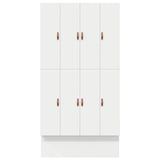 Storage Bed Frame with Drawer White 120 cm Engineered Wood 3335629