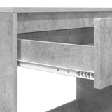 Desk with Drawer Concrete Grey 100 x 50 x 78 cm Engineered Wood 888940
