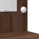Dressing Table Brown Oak 78.5 x 41 x 135 cm Engineered Wood 865034