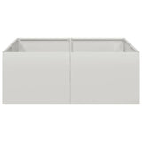 Planter 80x80x30 cm Stainless Steel 860805