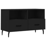 TV Cabinet Black 80x36x50 cm Engineered Wood 828989