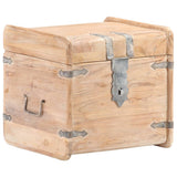 Chest 40x40x40 cm Solid Acacia Wood 289648
