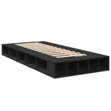 Bed Frame without Mattress Black 100x200 cm 3280511
