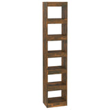 Book Cabinet/Room Divider Smoked Oak 40x30x198 cm 813596