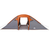 Tunnel tent Grey and Orange 510 x 240 x 156 cm Taffeta 42001165