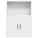 Bookcase White 60x24x85 cm Engineered Wood 860409