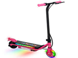 Electric Scooter for Kids Aged 6-14 Years, with Colourful Lights, Pink T3398P349458